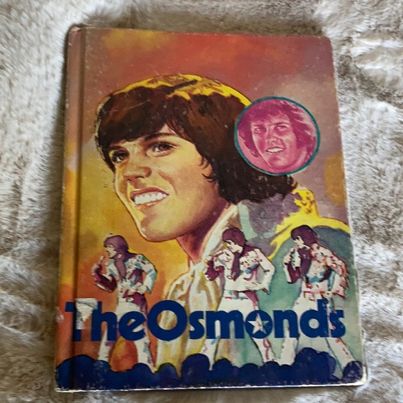 THE OSMONDS, ROCK 'N POP STARS, LIBRARY BOOK, ORIGINAL 1976, BIOGRAPHY - Picture 1 of 2